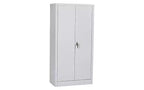 Armadietto portaoggetti autoportante in acciaio 91 cm L x 46 cm P x 183 cm A – Grigio