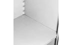 Armadietto portaoggetti autoportante in acciaio 91 cm L x 46 cm P x 183 cm A – Grigio