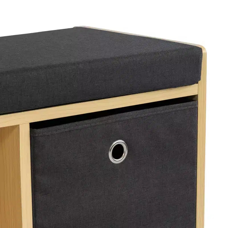 Humble Crew Kids' Toddler BookNook Legno: Struttura in MDF, Componenti in Acciaio, 2 Ripiani, 2 Cassetti, Set da 5 Pezzi