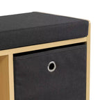 Humble Crew Kids' Toddler BookNook Legno: Struttura in MDF, Componenti in Acciaio, 2 Ripiani, 2 Cassetti, Set da 5 Pezzi