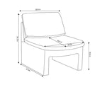 Sedia bassa con seduta a sella, color cammello - Threshold™ disegnata con Studio McGee
