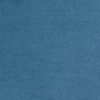 Poltrona d'accento imbottita trapuntata – Velluto blu con braccioli arrotolati