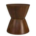 Tavolino HomePop in legno di mango, noce