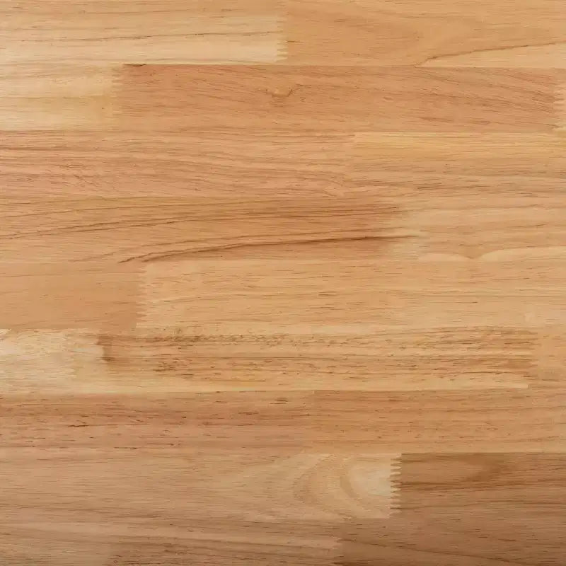 Carrello da cucina con 2 ante e 1 ripiano – Bianco e piano in legno naturale
