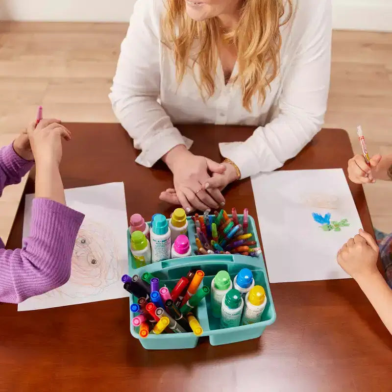 Tavolo per attività per bambini quadrato in legno massello 30" x 30" – Gambe da 22"
