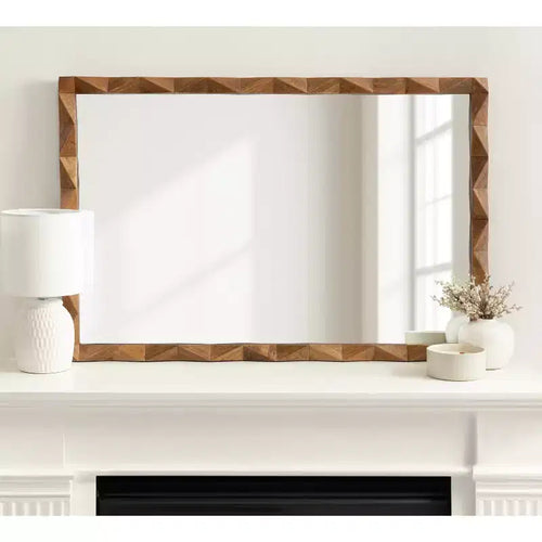 Specchio da parete rettangolare incorniciato 24x36