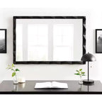 Specchio da parete rettangolare incorniciato 24x36