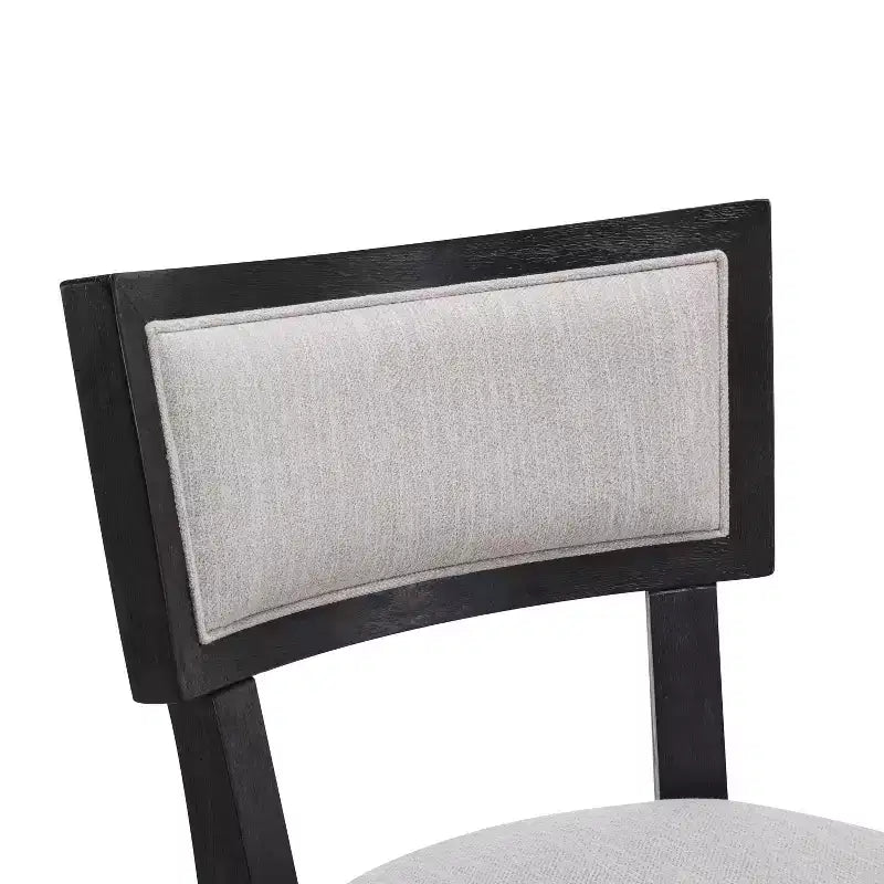 Sgabello da bancone imbottito da 67,3 cm con struttura in legno di Hevea – Set da 2