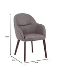 Sedia da pranzo Barrel Back – Rivestimento in pelle o velluto, gambe in ferro verniciato a polvere