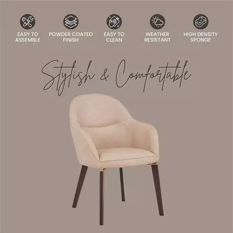 Sedia da pranzo Barrel Back – Rivestimento in pelle o velluto, gambe in ferro verniciato a polvere