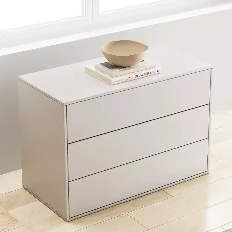 Luck Live Modern 3 drawer dressing table, suitable for wardrobe, bedroom, living room drawer dressing table bedside table, with wooden drawer cabinet