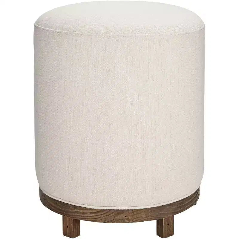 55 Downing Street Daniel Wood Sgabello da Bar Girevole Marrone 25 1/2 Alto Moderno Zeus Pearl Imbottitura per Isola Cucina Altezza Bancone Casa