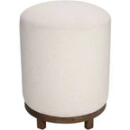 55 Downing Street Daniel Wood Sgabello da Bar Girevole Marrone 25 1/2 Alto Moderno Zeus Pearl Imbottitura per Isola Cucina Altezza Bancone Casa