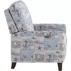 Poltrona Reclinabile Kensington Hill Gulls Point Sky 27 1/2 Wide Blue 3 Vie Elettrica