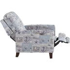 Poltrona Reclinabile Kensington Hill Gulls Point Sky 27 1/2 Wide Blue 3 Vie Elettrica
