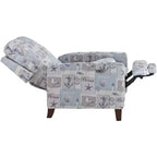 Poltrona Reclinabile Kensington Hill Gulls Point Sky 27 1/2 Wide Blue 3 Vie Elettrica