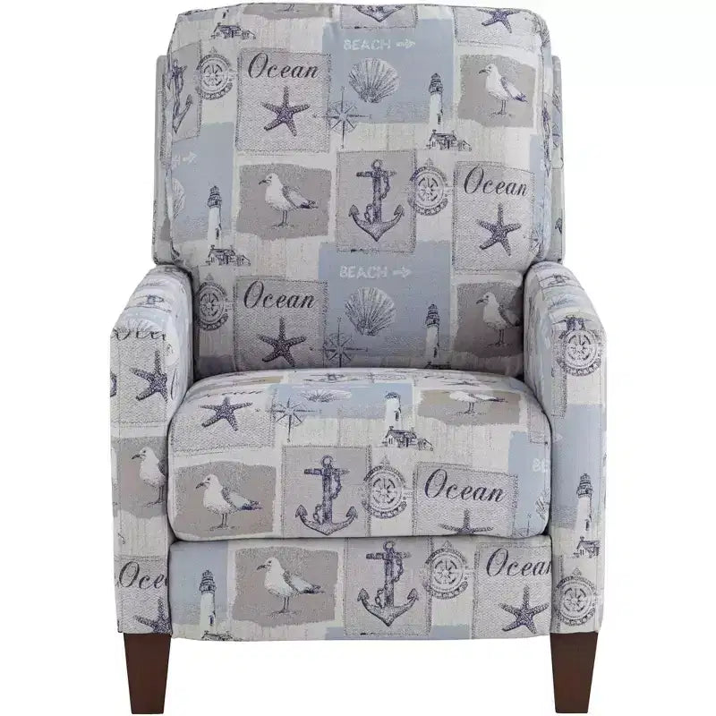 Poltrona Reclinabile Kensington Hill Gulls Point Sky 27 1/2 Wide Blue 3 Vie Elettrica