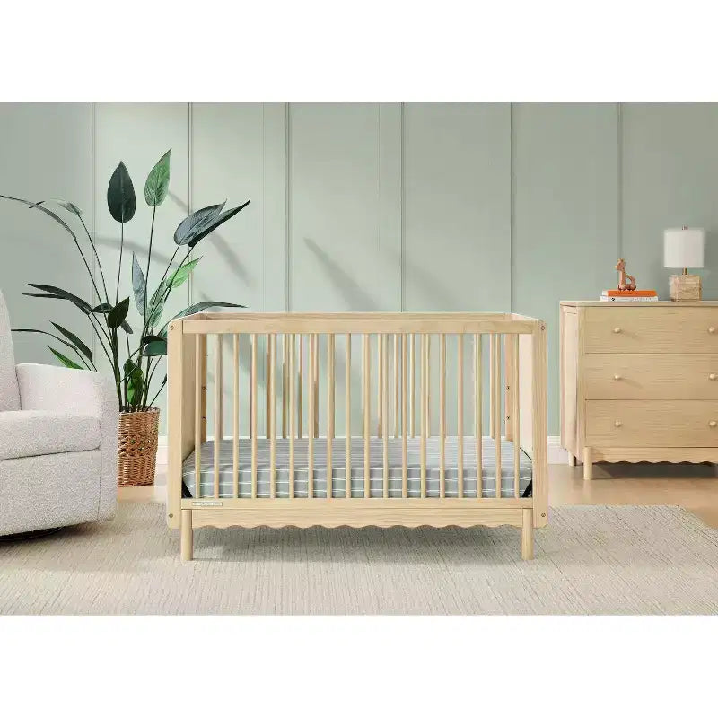 Culla Convertibile 4 in 1 per Neonati, Certificata GREENGUARD Gold
