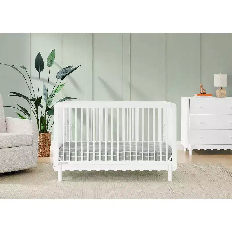 Culla Convertibile 4 in 1 per Neonati, Certificata GREENGUARD Gold
