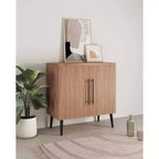 Mobiletto di appoggio Mid-Century Modern con 2 ripiani