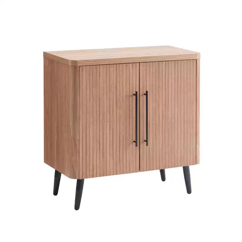 Mobiletto di appoggio Mid-Century Modern con 2 ripiani