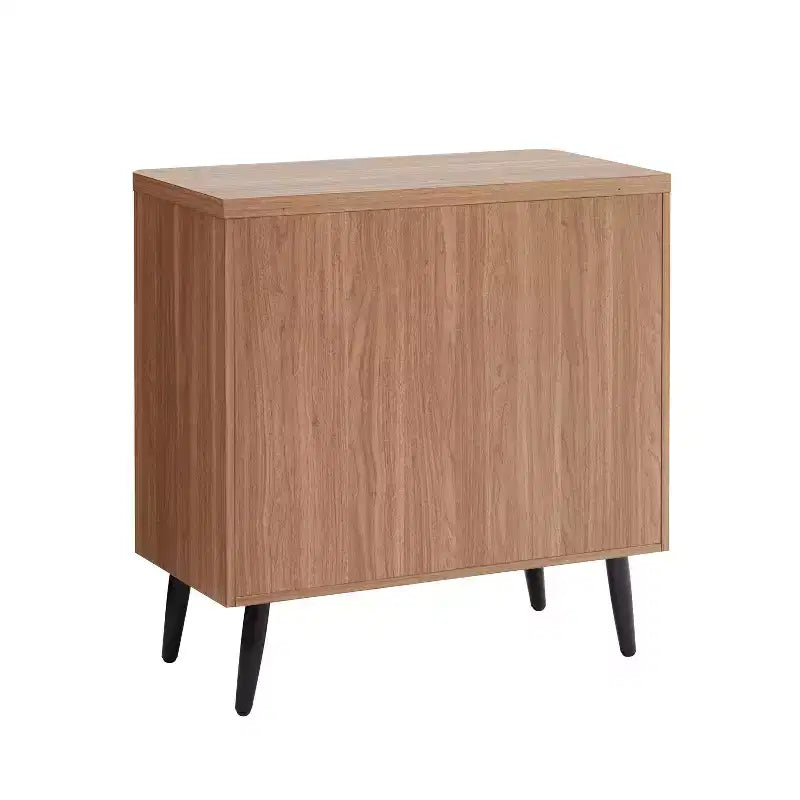 Mobiletto di appoggio Mid-Century Modern con 2 ripiani