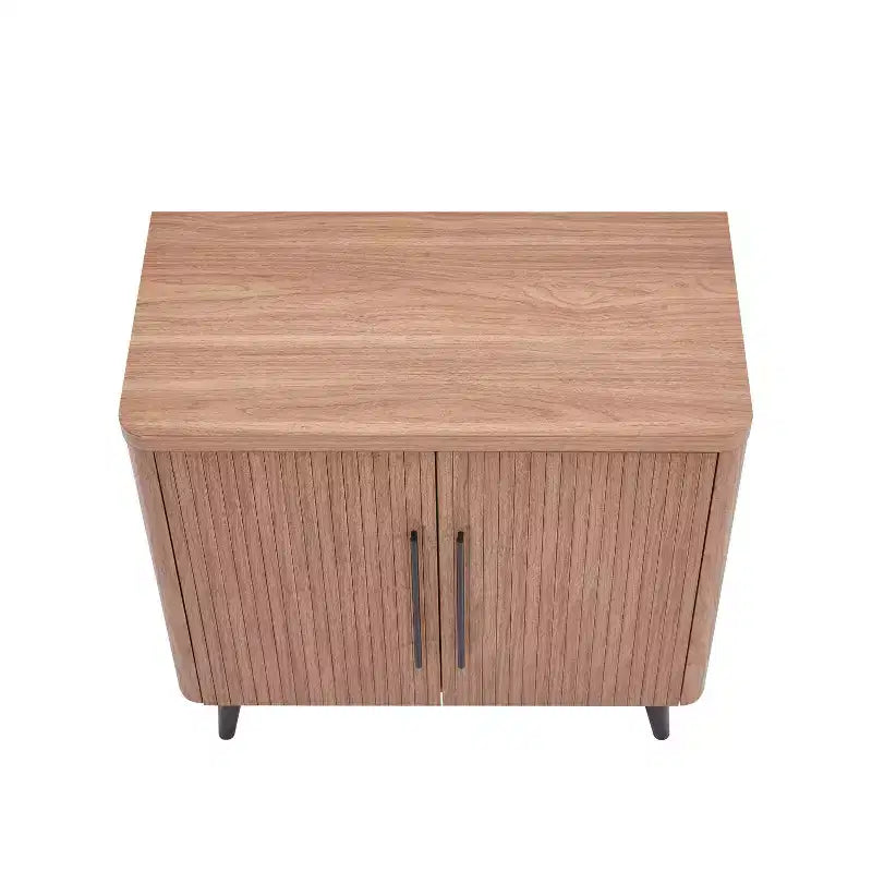 Mobiletto di appoggio Mid-Century Modern con 2 ripiani