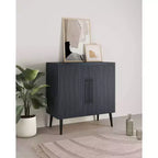 Mobiletto di appoggio Mid-Century Modern con 2 ripiani