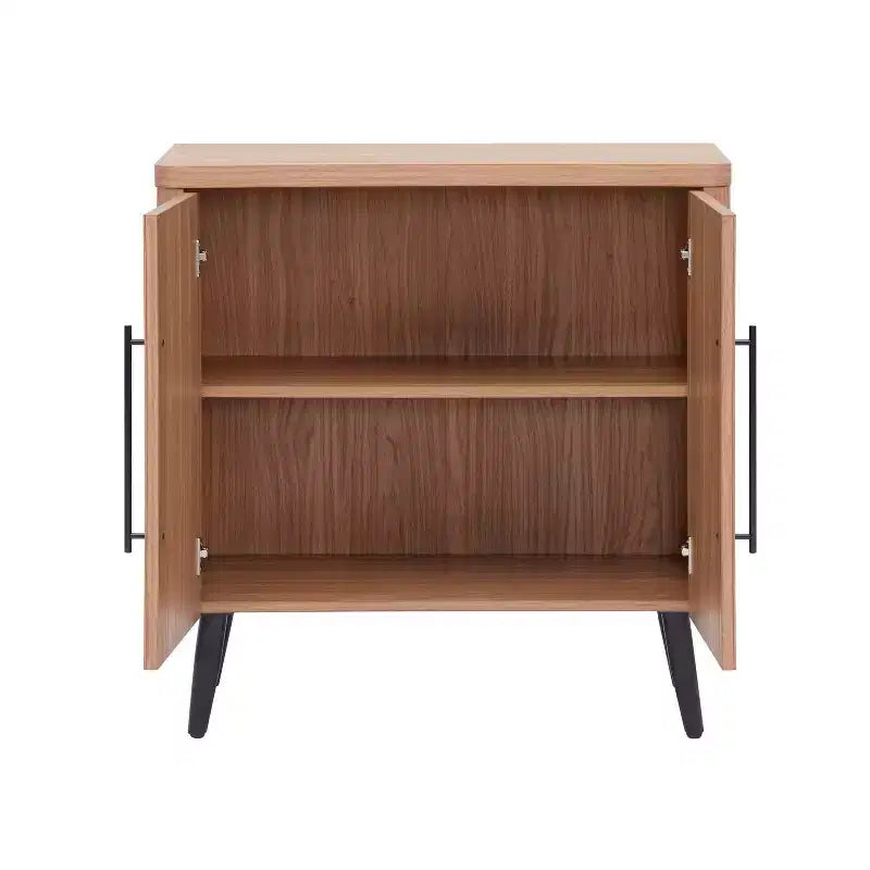 Mobiletto di appoggio Mid-Century Modern con 2 ripiani