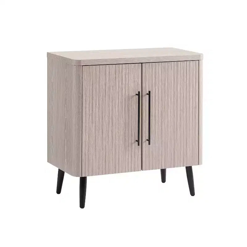 Mobiletto di appoggio Mid-Century Modern con 2 ripiani