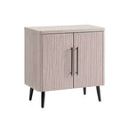 Mobiletto di appoggio Mid-Century Modern con 2 ripiani