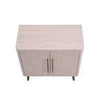 Mobiletto di appoggio Mid-Century Modern con 2 ripiani