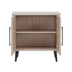 Mobiletto di appoggio Mid-Century Modern con 2 ripiani