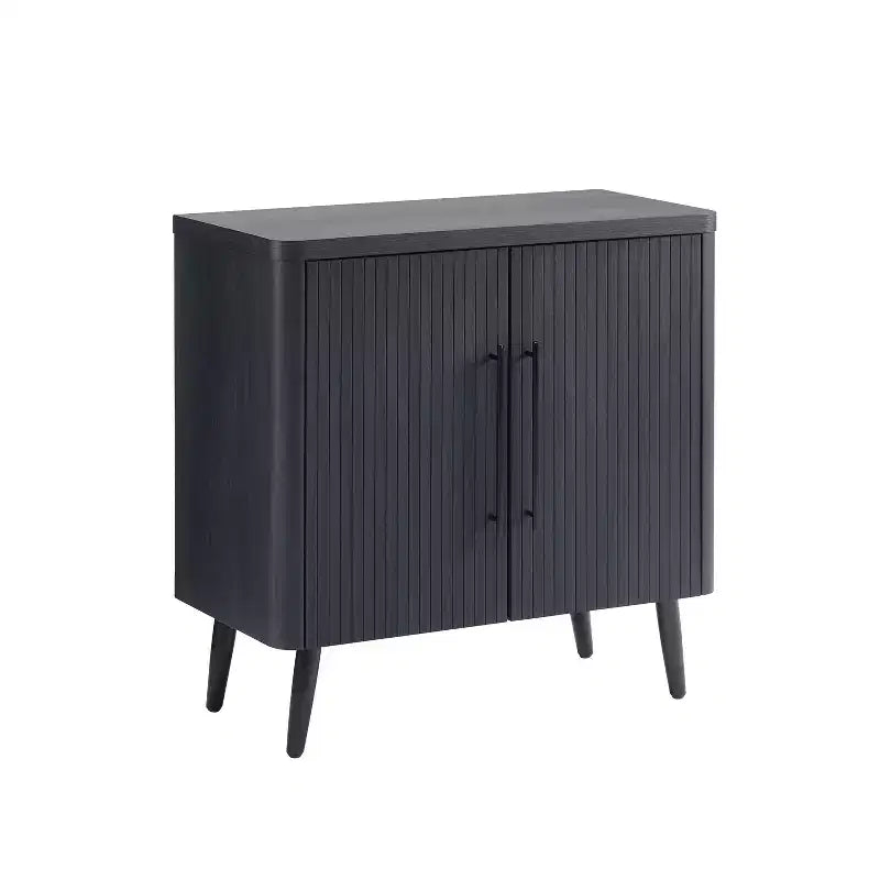 Mobiletto di appoggio Mid-Century Modern con 2 ripiani