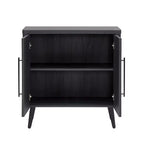 Mobiletto di appoggio Mid-Century Modern con 2 ripiani