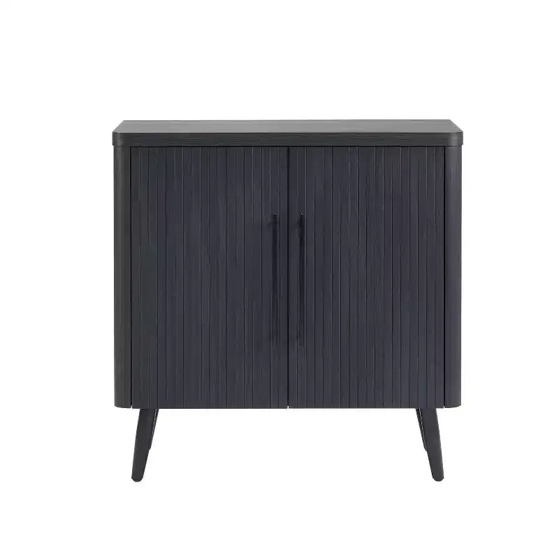 Manhattan Comfort Jodie Mid-Century Modern Accent Cabinet with 2 Shelves