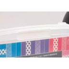 Carrello portatutto a 5 cassetti con ripiano organizer – Plastica, rotelle, per lavori manuali e scrapbooking