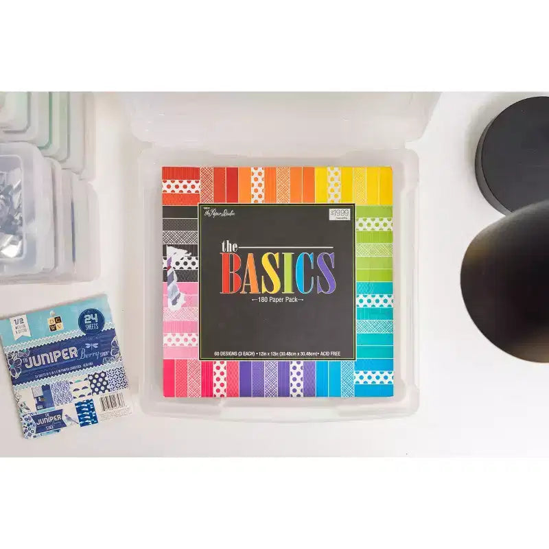 Carrello portatutto a 5 cassetti con ripiano organizer – Plastica, rotelle, per lavori manuali e scrapbooking