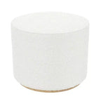 HomePop Cloud Ottoman with Wood Base